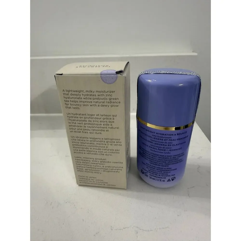 $64 New Tatcha The Dewy Milk Moisturizer 50ml Full Size Hydrating Face Cream